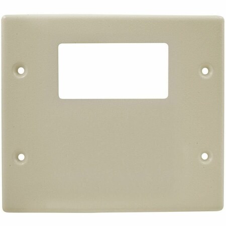 Hubbell Wiring Device-Kellems Plate, 4000 Series Raceway, Plates HBL4747RXIV