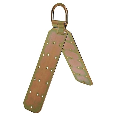 Qual-Craft Screw Anchor, 3" L, Steel, 130-310 lbs Tension Strength 455