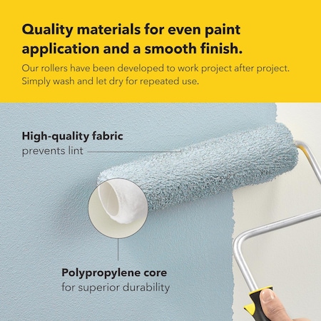 Purdy Marathon Nylon/Polyester 18 in. W X 3/8 in. Paint Roller Cover 144602182