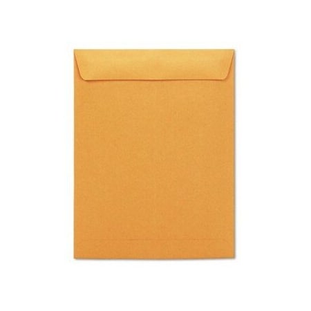 Universal One Gummed Catalog Envelopes, Gummed, 10"W x 13"H, Kraft, 250/Pack 44105