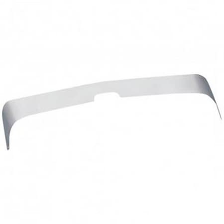 Replacement For Kenworth W900L Aerocab Year 1999 Stainless Steel Bug Deflector