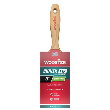 Wooster 4413 3 in. Chinex Ftp Varnish Brush 71497170958