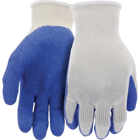 Do It Best Mens Medium Grip Latex Coated Glove Blue DB32201-M