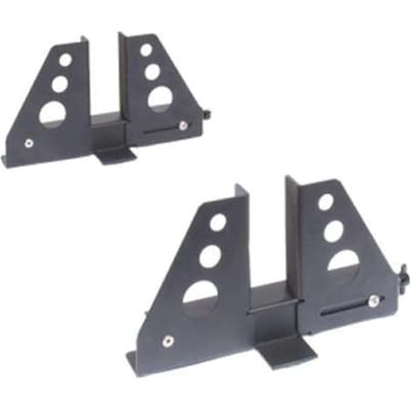 Serverusa Kit Rack to Tower Universal 1U-2U, Black SE325753