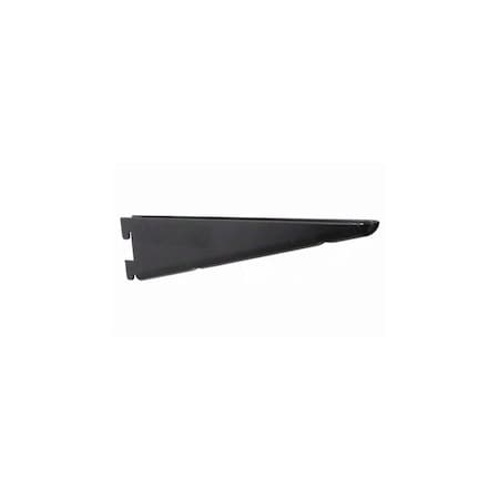Kv Shelf Bracket Double Slot 7" Black 182BP BLK 7
