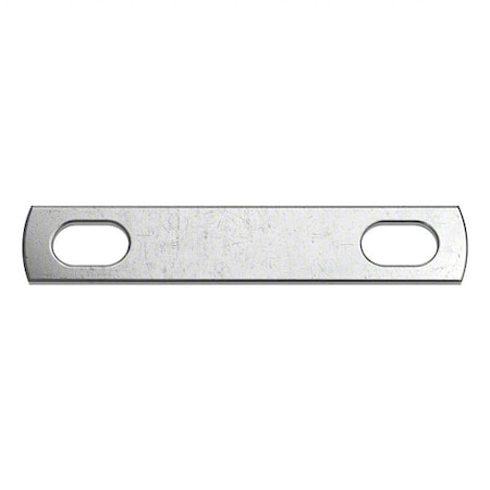 Zoro Select U-Bolt Mounting Plate, 5 3/16 in L, PK5 UBMP11