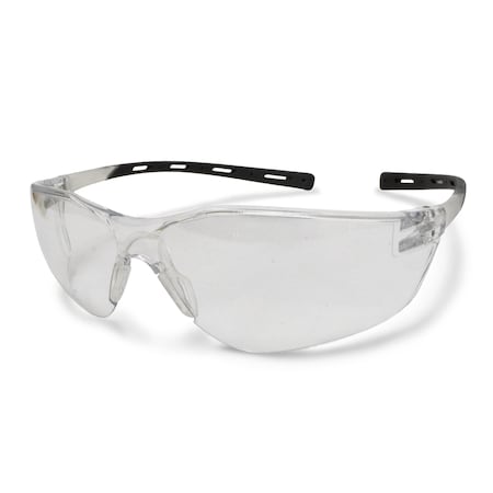 Radians Tecona, Safety Glasses, Anti-Fog & Anti-Scratch, Clear Lens, Clear Frame, Full-Frame TEC1-11