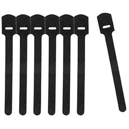 Tinkertools Mini Fuzzy Zip Ties- Black TI3479158