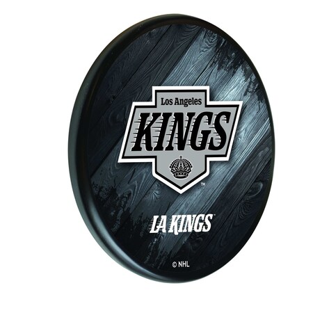 Holland Bar Stool Co Los Angeles Kings 13" Solid Wood Sign WSgnPBlkLAKing