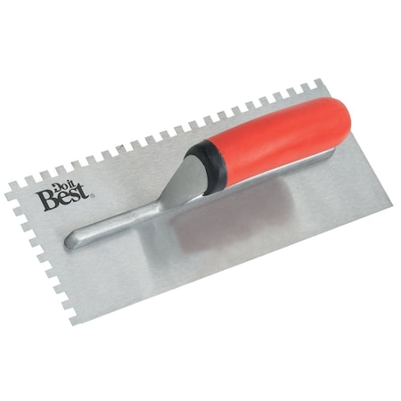 Do It Best 1/4'' Square Notched Trowel 311588