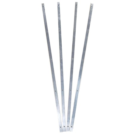 Enpac 4'L Aluminum Batten Strip for Drive-Over Modular Diverter Berm 48X1X188-AL-BS
