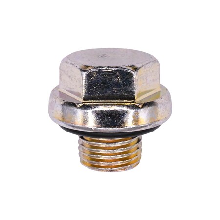Auveco Drain Plug 1/2-20 Standard Seal, 2PK 24228