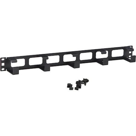 Cable Wholesale Rackmount 5X D Ring Cable Manager, 1U 61CR-04101