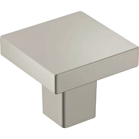 Amerock Monument BP36905G10 Cabinet Knob, 1 in Projection, Zinc, Satin Nickel, 6PK 6PK36905G10