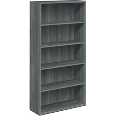 The Hon Co 36 x 13.1 x 71 in. 10500 Series Sterling Ash Laminate Bookcase HON105535LS1