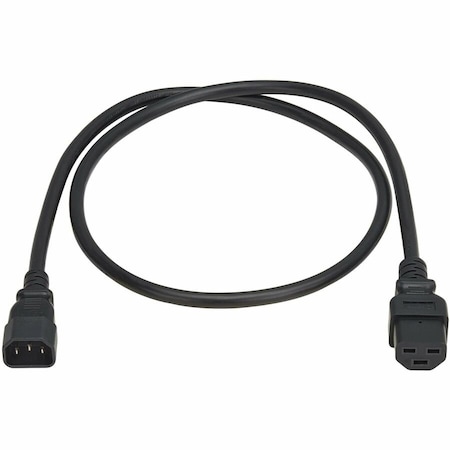 Eaton TRIPP LITE SERIES POWER CORD C14 TO C21 HEAVY-DUTY 15A 250V 14 AWG 4 FT. 1.2 M P037-004