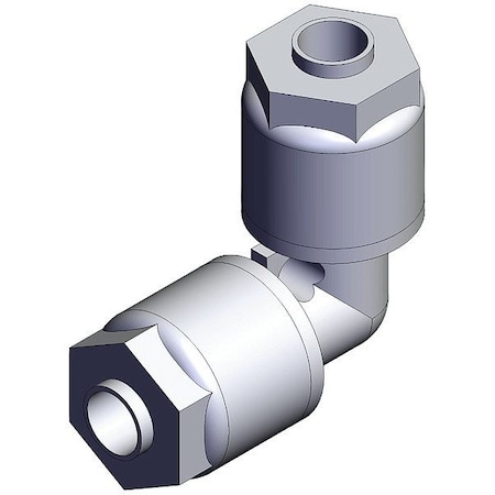 Smc Fitting, Union, PFA, Elbow LQ1E2A