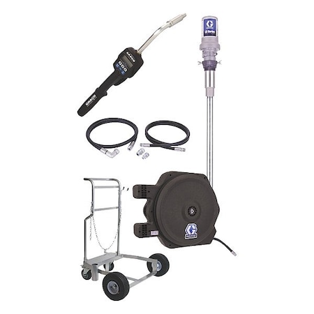 Graco Air Drum Pump, 6.7 gpm, 752 psi, 5:1 24H918