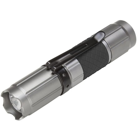 Powerzone Flashlight, AA Battery, LED Lamp, 25 Lumens 12142