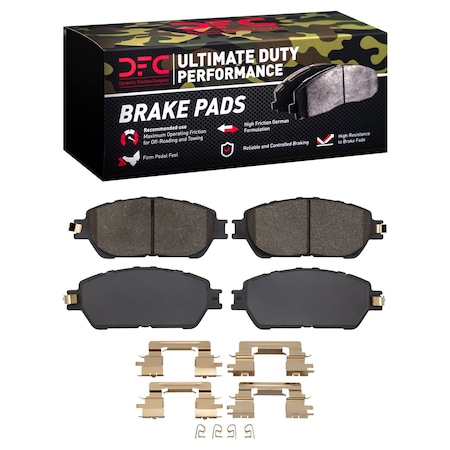 Dfc Ultimate Duty, Disc Brake Pad Set,  1400-0906-11