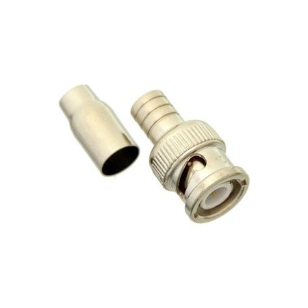 Connectors Plus BNC 2 Piece Crimp RG-59 Plenum SB-114BP