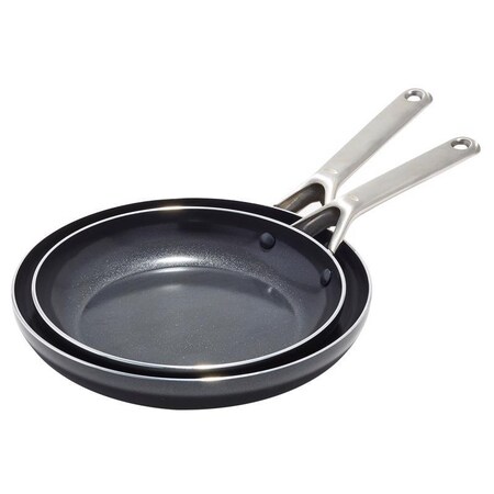 Oxo Agility Ceramic Fry Pan Set Black CC006958-001
