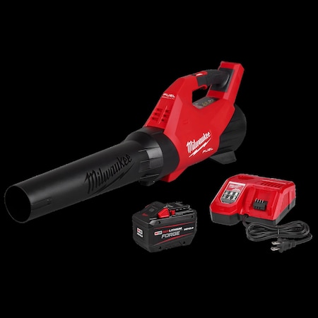 Milwaukee Tool M18(TM) Cordless Battery-Powered Handheld Leaf Blower Kit, 500 cfm, 120 mph, Battery Included 3017-21HD