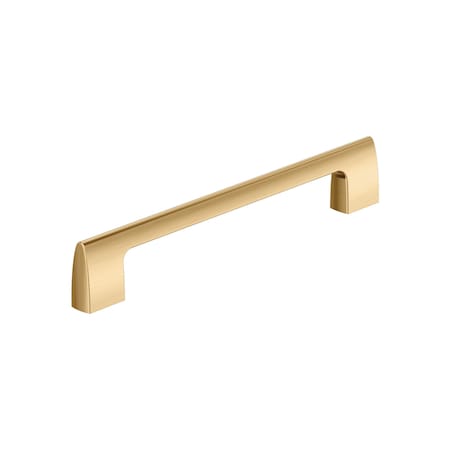 Amerock Riva 7-9/16 inch 192mm Center-to-Center Champagne Bronze Cabinet Pull BP55488CZ
