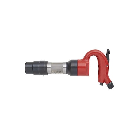 Chicago Pneumatic Chipping Hammer, 7/8 in Dia Bore, 2800 bpm, 1-3/4 in L Stroke, Tool Only 6151612020