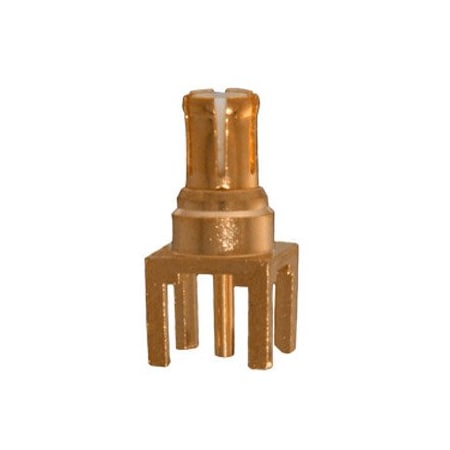 Johnson MCX Plug Straight PCB Mount 133-3801-201