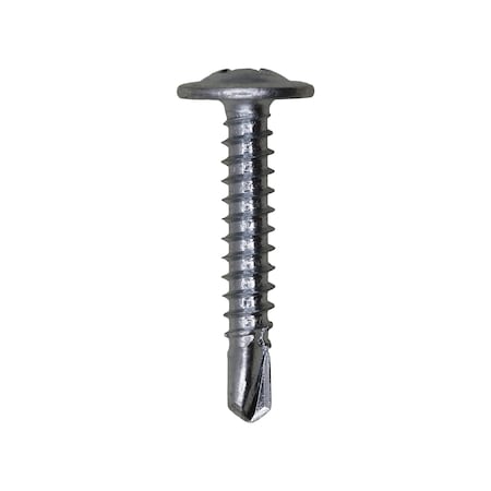 Auveco Phillips Washer Head Teks #8 x 1in Zinc, 50PK 18296