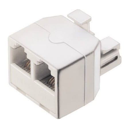 Audiovox Wht Mod Dplx Jack Plug TP257WHR