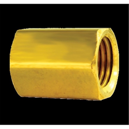 Ags 0.18 in. 0.3724 Inverted, Brass Brake Line Union A79-BLU3