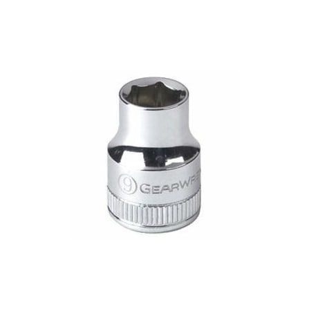 Gearwrench 3/8" Drive, 13mm Metric Socket, 6 Points, Metric Standard 6Pt, - 13mm, 3/8"Dr 80381