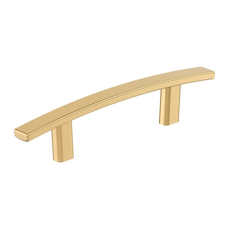 Amerock Cyprus 3 inch (76mm) Center-to-Center Champagne Bronze Cabinet Pull, 10PK 10VMP26201CZ