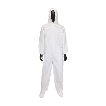 Pip PosiWear BA Coverall With Hood & Boot, 58 gsm, 25PK 3609/L