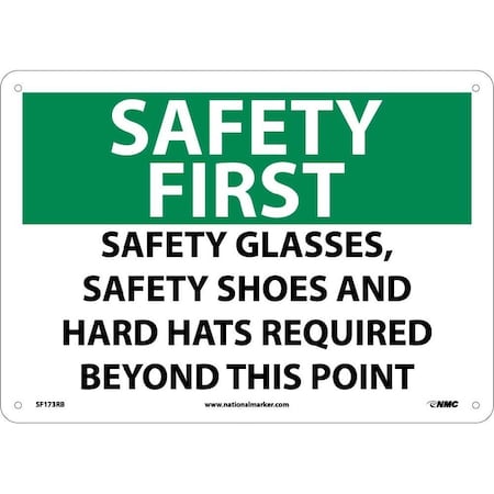 Nmc Safety First Ppe Equipment Required Sign SF173RB