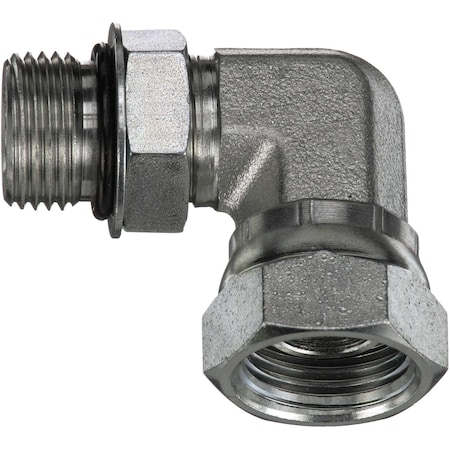 Gates Male O-Ring Boss to Female Pipe Swivel NPSM - 90 SAE to SAE G60289-1008