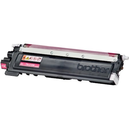Brother Brother Genuine TN210M Magenta Toner Cartridge. - Laser - 1400 Pages - Magenta - 1 Each TN210M