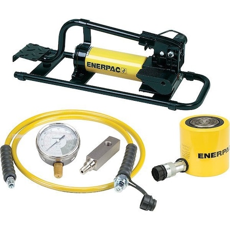 Enerpac Ram and Pump Set, Single Acting SCL302FP