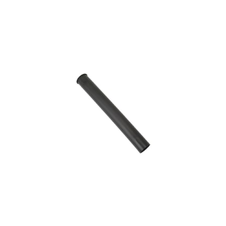 Master Plumber Flanged Kitchen Drain Tailpiece, Black Plastic, 1-1/2 OD x 12 In. 307-082