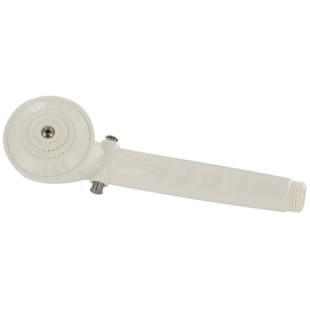 Valterra Shower Head, Hand-Held; For Interior/ Exterior Shower; With Single Function Spray Setting; White PF276015
