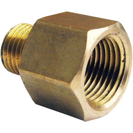 Westlake Pipe & Fittings 3/8'' FPTx1/4'' MPT Brass Adapter 17-8529