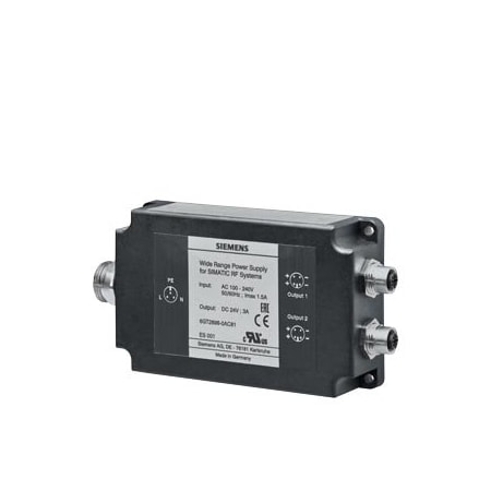 Siemens SIMATIC RF600 Wide-range voltage supply for SIMATIC RF systems In: AC: 6GT2898-0AC81