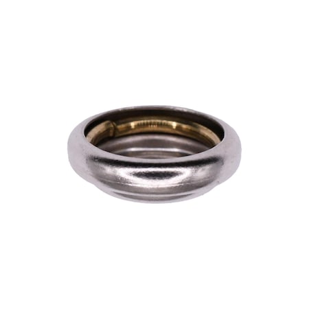 Auveco Nickel On Brass Snap Fastener Button Socket, Normal Action, 100PK 7678