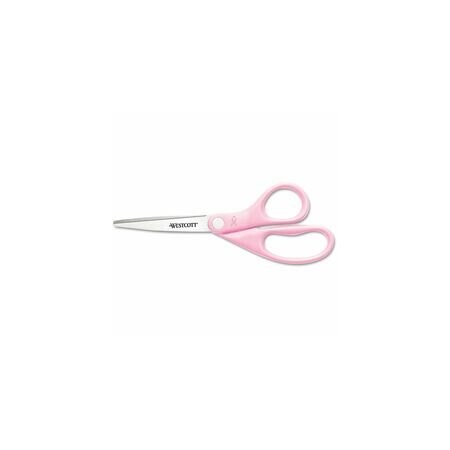 Westcott Breast Cancer Awareness Scissors, 8in 15387