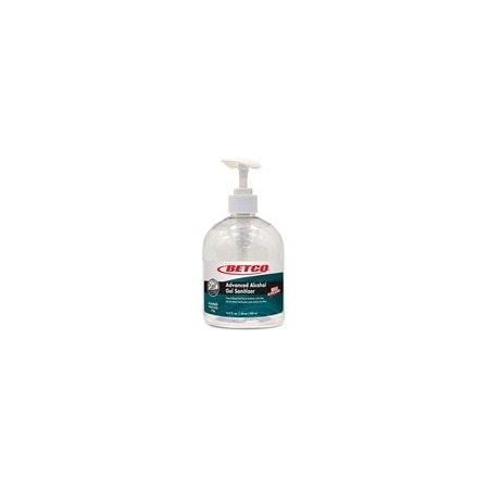 Betco Hand Sanitizer Gel - Fresh & Light Scent - 16.91 fl oz - Pump Bottle Dispenser - Kill Germs - 796E900