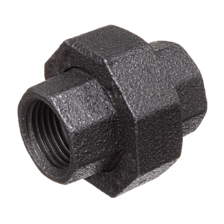 Usa Industrials Pipe Fittings - Black-Coated Malleable Iron - Class 150 - Union - 4in NPT Female ZUSA-PF-20005