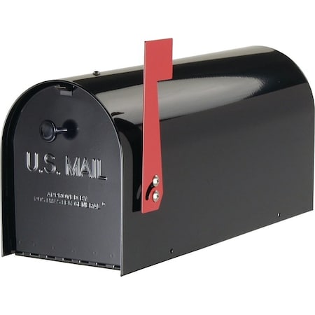 Gibraltar Mailboxes Gibraltar Mailboxes Tuffbody TB1B0000 Mailbox, Steel, Powder-Coated MB801B