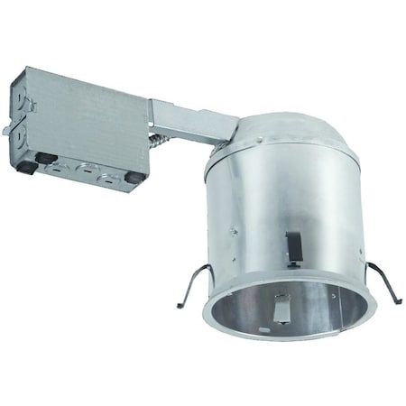 Halo Light Housing, 6 in Dia Recessed Can, Aluminum 11888778